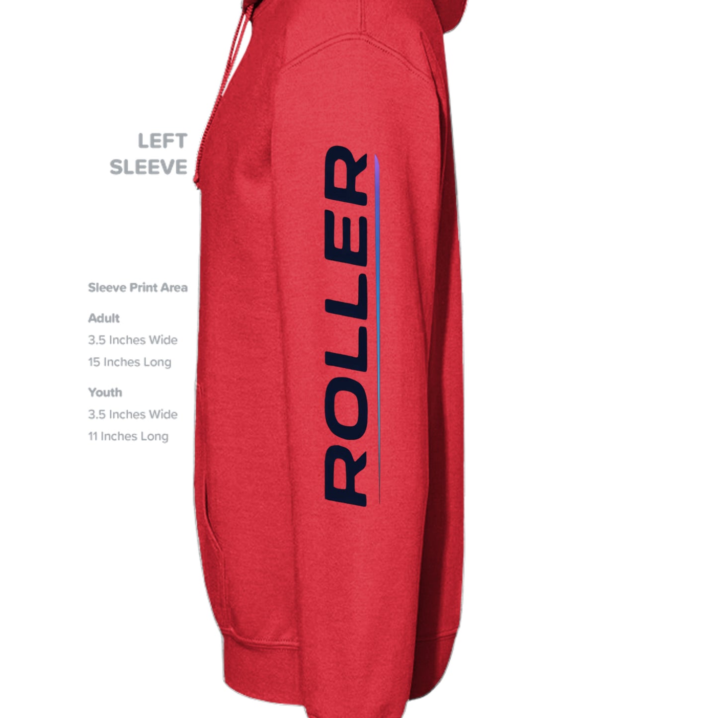 DEEP RED - F170 - SLEEVE_LEFT