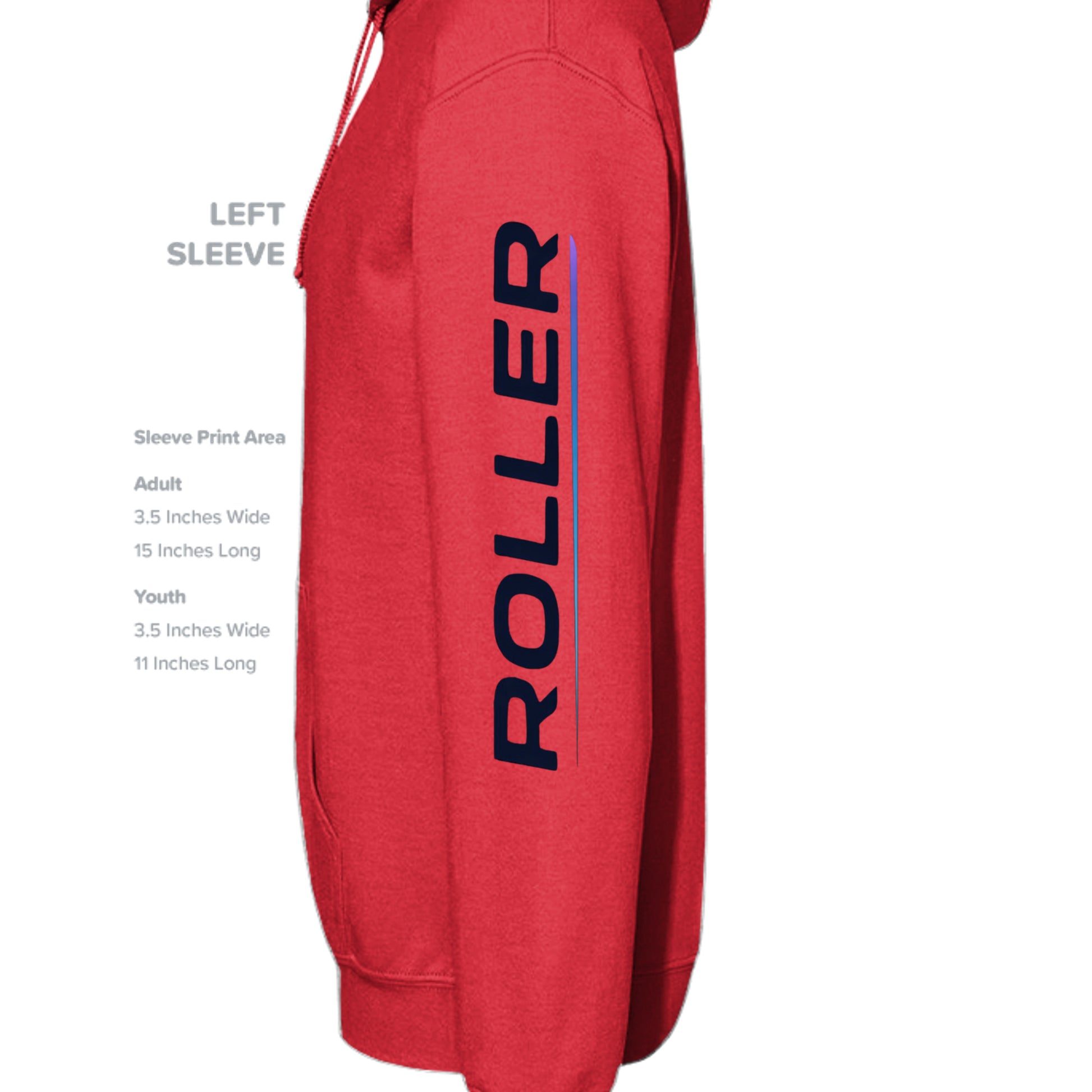 DEEP RED - F170 - SLEEVE_LEFT