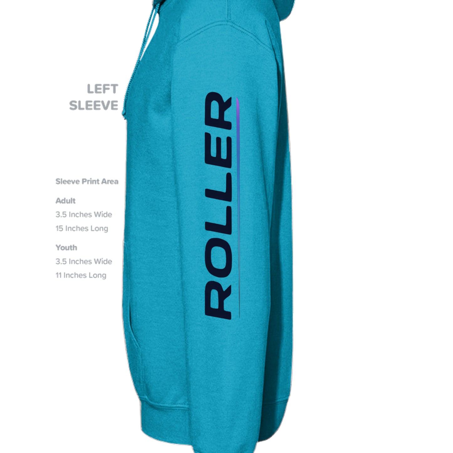Teal - F170 - SLEEVE_LEFT