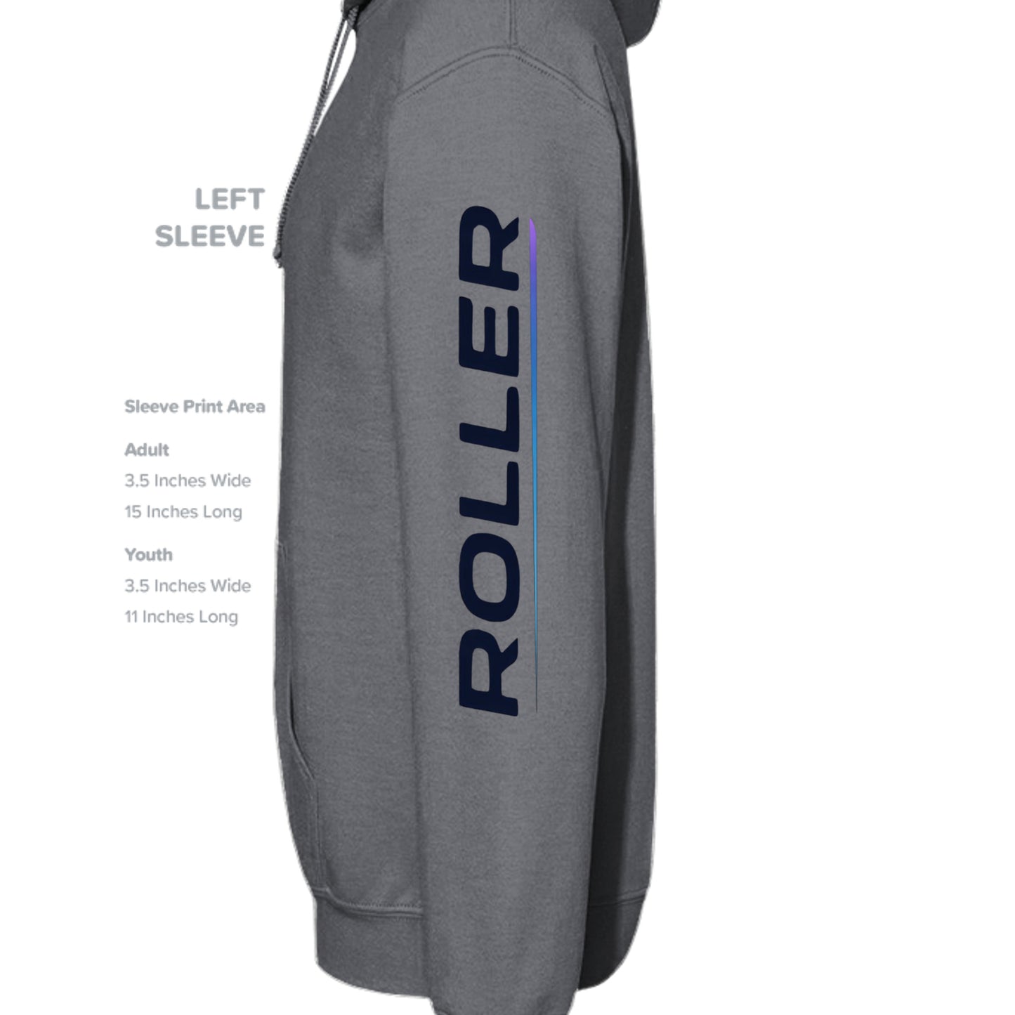 Smoke Grey - F170 - SLEEVE_LEFT