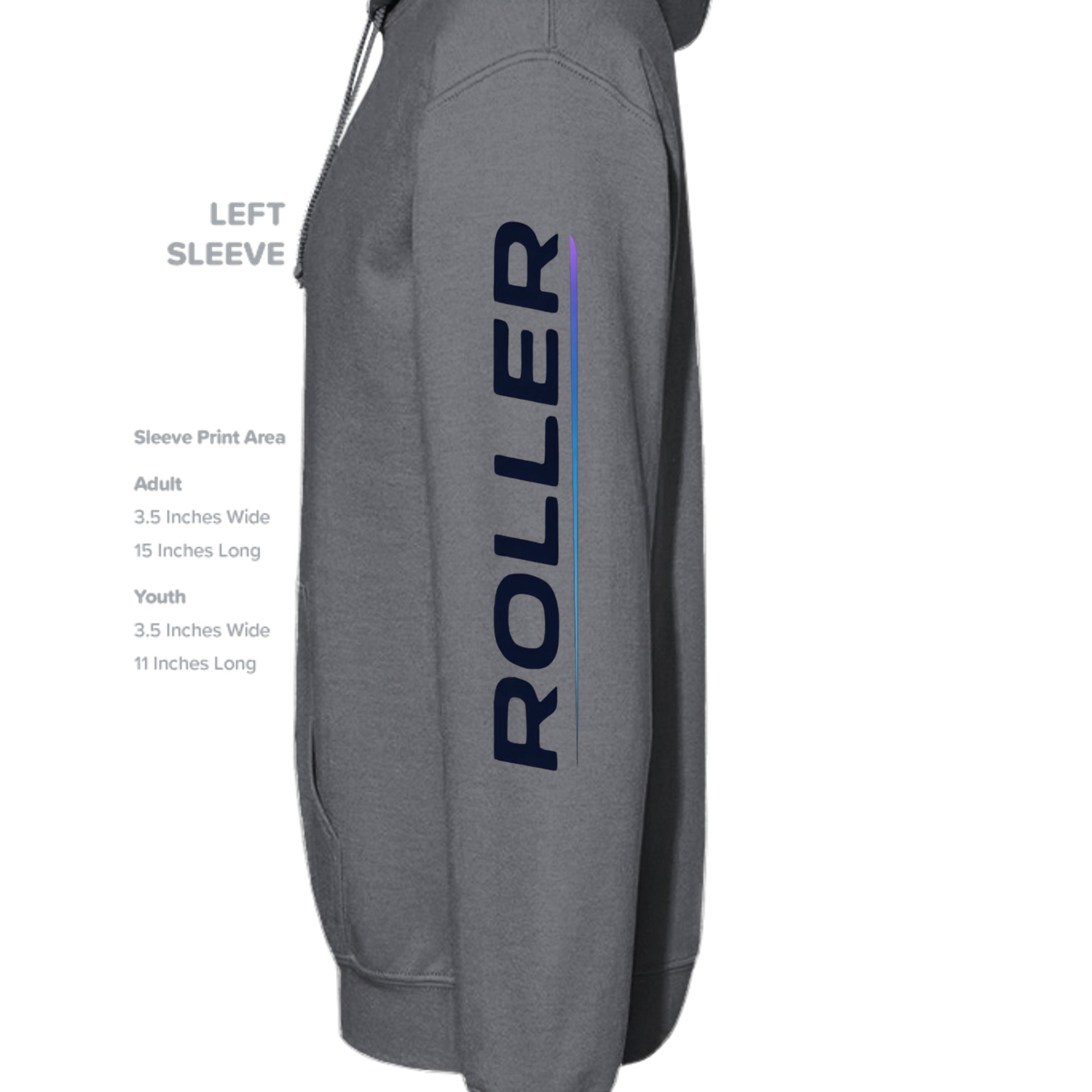 Smoke Grey - F170 - SLEEVE_LEFT